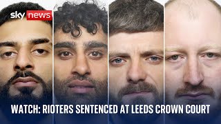 Armchair rioter jailed over Facebook post Rioters sentenced at Leeds Crown Court [upl. by Nhguaval377]