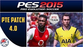 PES 2015  PTE Patch 40  New Teams Faces Balls Boots amp More [upl. by Minta]