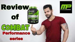 Muscle Pharm Combat Powder Video Review [upl. by Rollecnahc]