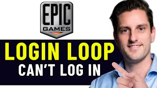 HOW TO FIX EPIC GAMES LAUNCHER LOGIN LOOP ERROR CANT LOG IN 2024 EASY FIX [upl. by Gnort]