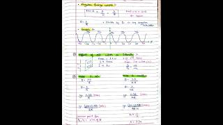 WAVE OPTICS ⚛️⚛️ CLASS 12TH ALL FORMULAS  youtubeshorts physics viral jee neet class12th [upl. by Dorin313]