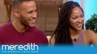 Meagan Good and DeVon Franklin on Their Book The Wait  The Meredith Vieira Show [upl. by Etak]