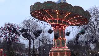 Tivoli Gardens Svingkarrusellen Swing Carousel [upl. by Perni488]