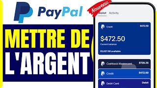 Comment Mettre De Largent Sur Paypal Mobile  En 2025 [upl. by Lebna]