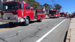 Westerly Pawcatuck Columbus Day Parade 2016 FULL 49 MINUTES [upl. by Nnylacissej]