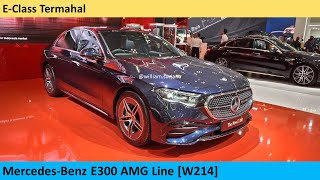 MercedesBenz E300 AMG Line W214 review  Indonesia [upl. by Uyekawa]