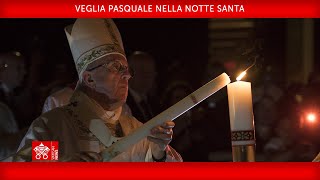 30 marzo 2024 Veglia Pasquale nella Notte Santa  Papa Francesco [upl. by Herminia656]