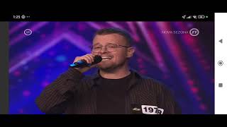 Matija Petric  Ponoc  Supertalent  duet sam sa sobom 29092024 [upl. by Akissej]