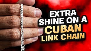 4mm Diamond Cut Cuban Link Chain [upl. by Emor217]