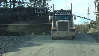 NS 290 hits truck Temple GA 3312018 [upl. by Ahsea]