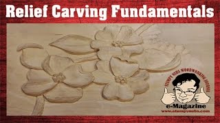 6 Fundamental Rules Every Beginning Wood Carver Should Know Relief Carving Tutorial [upl. by Ahseket]