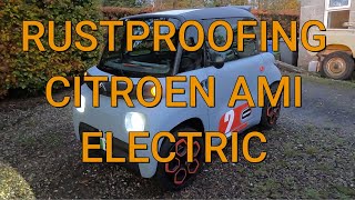 Rustproofing CITROEN AMI with LANOGUARD amp How to Remove Front amp Rear Bodywork [upl. by Moyna551]