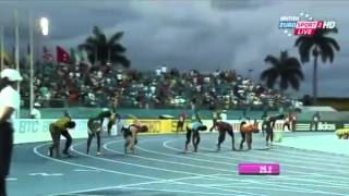 Mens 4x100 Metres Relays IAAF World Relays 2015  Nassau Bahamas  Heat 1 [upl. by Aynatahs]