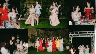 The last bridal shower Emotions and fun that you don’t want to miss out Naga vlogger [upl. by Eninaej]