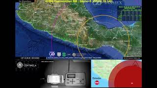 Sarmex Durante Alerta Sísmica 6 de octubre del 2023 110719 SarmexSasmex Cg Alert y SASSLA [upl. by Chiquia453]