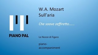 SullAria Mozart Accompaniment by Pianopal [upl. by Rutra]