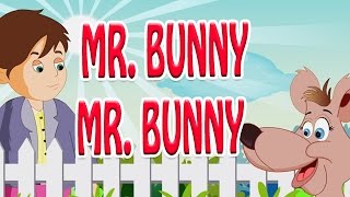 Mr Bunny Mr Bunny  Nursery English Rhyme [upl. by Aizirk]