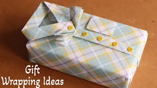 Fathers Day Gift Wrapping Ideas  DIY  Gift Wrapping Ideas [upl. by Arahk]