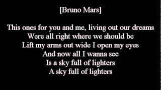 Bad Meets Evil ft Bruno Mars Lighters Lyrics [upl. by Aisyle]