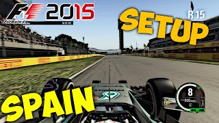 F1 2015 Spain Setup  Hotlap 121097 PCGamepadHD [upl. by Trip499]