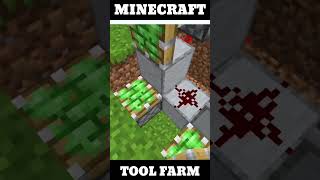 Minecrft Automatic TOOL farm minecraft craftinghouse gamingchannel minecraftbuilding [upl. by Chaddy287]