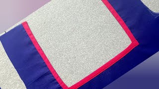 Simple Square Neck Design Cutting And Stitching Easy Method For Beginners [upl. by Jocelin]