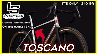 lightest titanium gravel bike on the market  New litespeed toscano [upl. by Aivatan]