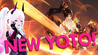 Huge Update for Yoto Hime  Naraka Bladepoint Update [upl. by Kitti]