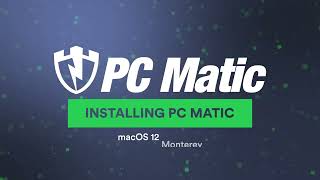 Install PC Matic on macOS 12 Monterey [upl. by Jauch]