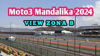 Moto3 Mandalika 2024  Nonton dari Zona B [upl. by Jasen]