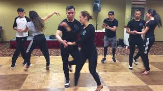 Reno Latin Dance Festival 2018  Eder On2rage Partnerwork Workshop [upl. by Aranahs]