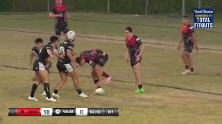 U16 Div 1 MOTR Highlights  Round 13  Bankstown Bulls v Wentworthville United [upl. by Denby323]