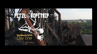 Petzl RopeTrip 2018 Duisburg • Day 1 [upl. by Ennaerb]