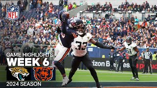 Jacksonville Jaguars vs Chicago Bears  2024 Week 6 Game Highlights [upl. by Zahc]