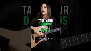 Take Your D Chord To Pro Level gibsonapp guitarchords chords beginnerguitar guitarlessons [upl. by Alim]