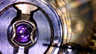 watch repair Releasing incabloc cage cheap watch practice [upl. by Rieth]