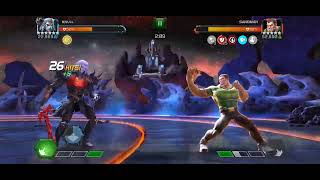 MCoC Map 6 Alliance Quest Sandman Miniboss Excellent Counter watch my health [upl. by Aniram]