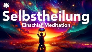 KÖRPER GEIST amp SEELE HEILEN 🌿 Einschlafen mit Meditation [upl. by Grethel797]