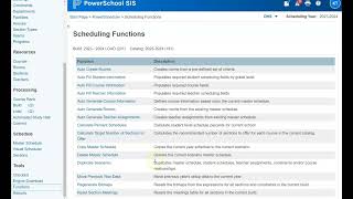 Copying A Master Schedule in PowerScheduler [upl. by Edme]