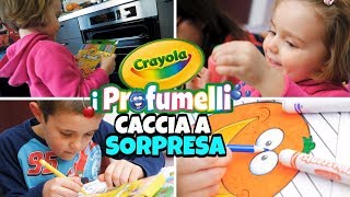 CACCIA AI PROFUMELLI CRAYOLA così Profumati da non Credere al Naso [upl. by Elleiad702]