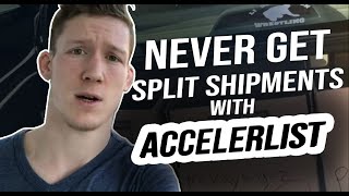 How you can list 200 books on the road and NEVER get split shipments with Accelerlist [upl. by Eselahc]