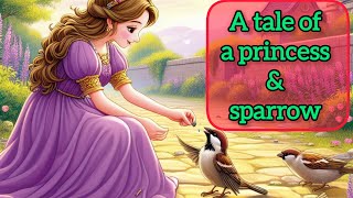 A tale of princess amp sparrow Fairytales gudiya waly cartoon pariyo waly cartoon kids cartoon [upl. by Cappello]