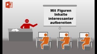 Promo VideoKurs Mit Figuren Inhalte interessanter aufbereiten in PowerPoint [upl. by Reni708]