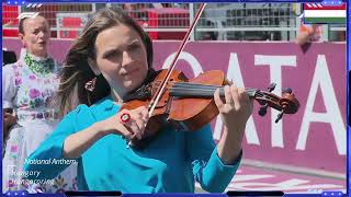 F1 Hungaroring 2023  National Anthem of Hungary Performed by Virtuosos Quintet Choir School [upl. by Acile]