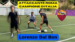 Lorenzo Dal Bon Talento delle giovanili della Roma si allena con Francesco Ortolani  Talenti 1 [upl. by Atalanta254]