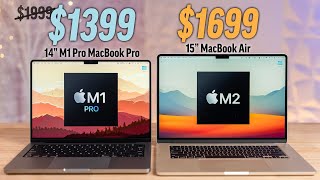 M1 Pro 14quot MacBook Pro vs 15quot Air Not What You Expect [upl. by Gosney636]