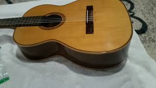 Review of my 1978 Giannini AWN21 classical guitar  no actual playing of music played in this video [upl. by Luthanen]