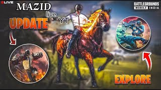 AAJ HOGA CHALLENGE STREAM WITH MAZID live YT bgmi shortsfeed bgmilive shorts [upl. by Arima]