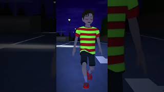 Let go of ghosts👹😭😮😮😮shorts sakuraschoolsimulator shortsvideo viral3danimationmakershortvideos [upl. by Araiek711]