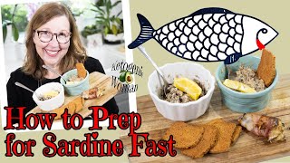 How to Prep Yourself for the Sardine Fast Part 1 3 Canned Sardine Recipes for Sardine Challenge [upl. by Ayotol772]